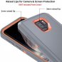 Case for Galaxy S9 Plus Shockproof Protective Heavy Duty Cover Light Gray