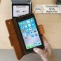 Leather Wallet Case for iPhone 7/8 Plus Built-in Wallet and Card Holder Premium