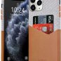 Case for iPhone 11 Pro Max Soft-Touch Fabric with Vegan Leather Wallet Style NEW