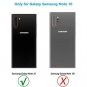 Case for Galaxy Note 10 Built in Screen Protector Compatible with Fingerprint ID
