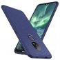 Case for Nokia 7.2 Ultra-Thin Lightweight Carbon Fiber Flexible Soft TPU Blue