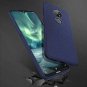 Case for Nokia 7.2 Ultra-Thin Lightweight Carbon Fiber Flexible Soft TPU Blue