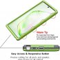 Case for Samsung Galaxy Note 10+ Plus Hybrid Silicone Glitter Bling Shiny Green