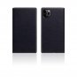 Wallet Case for iPhone 11 Pro Max Full Grain Leather Flip Folio Cover Black Blue