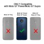 lovpec Moto G7 Power Case, Supra Case with Soft TPU Screen Red
