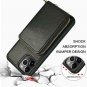 Crossbody Case for iPhone 11 Pro Max Zipper Card Slot Holder Wrist Strap Black