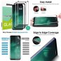 Screen Protector For Galaxy S8 Tempered Glass 2-Pack with Installation Tray