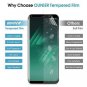 Screen Protector For Galaxy S8 Tempered Glass 2-Pack with Installation Tray