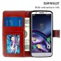 Case Wallet for Motorola Moto G6 Fashion PU Leather Cover Wrist Strap Mandala