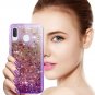 Case for Samsung Galaxy A20/A30 Bling Sparkle Liquid Screen Protector TPU Bumper