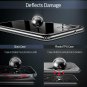 Case for Google Pixel 4 XL 9H Tempered Glass Back Cover Scratch Resistant Black