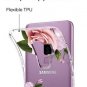 Case for Galaxy S9 Plus Hybrid Hard Floral Pink Rose