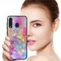 Case for Samsung Galaxy A20/ A30/ A50 with Glass Screen Protector Glitter Women