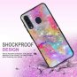 Case for Samsung Galaxy A20/ A30/ A50 with Glass Screen Protector Glitter Women