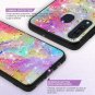 Case for Samsung Galaxy A20/ A30/ A50 with Glass Screen Protector Glitter Women