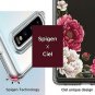 Case for Samsung Galaxy S10 Red Floral Designed for Women Girls Cute Shockproof