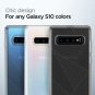 Case for Samsung Galaxy S10 Clear Prism Pattern Stylish TPU Bumper Slim Cover
