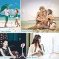 Selfie Stick Tripod POKANIC Bluetooth Wireless Remote Control Extendable Pink