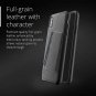 Full Leather Wallet Case for iPhone Xs Max Card Slots Natural Aging Effect Olive