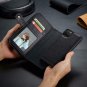 Wallet Case for for iPhone 11 Pro Max Zipper Pocket Removable Shockproof Slim