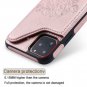 Wallet Case for iPhone 11 Pro Max Double Magnetic Clasp Kickstand Card Holder