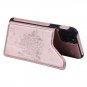 Wallet Case for iPhone 11 Pro Max Double Magnetic Clasp Kickstand Card Holder