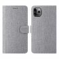 Wallet Case for iPhone 11 Pro Max Slim Folio Cover Stand Magnetic Closure Bumper