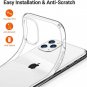 Crystal Clear Case for iPhone 11 Pro Soft Silicone TPU Thin Cover Slim Gel Clear