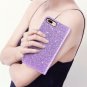 Wallet Case for iPhone 8 Plus 7 Plus Flip Folio PU Leather Glitter Women Purple