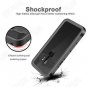 Waterproof Case for Galaxy S9 Plus w/ Stand PH Test Paper Floating Strap Black