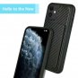 Wallet Case for iPhone 11 Pro Max Carbon Fiber Slim Protective Card Holder Black