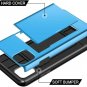 Wallet Case for iPhone 11 Pro Max Dual Layer Hybrid Shell Heavy Duty Shockproof