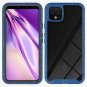 Case for Google Pixel 4XL Stripe Military Grade Micro Dots TPU Edge Cover Blue
