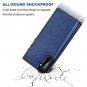 Wallet Case for Galaxy Note 10 Premium PU Leather Double Magnetic Buttons Flip
