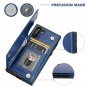 Wallet Case for Galaxy Note 10 Premium PU Leather Double Magnetic Buttons Flip