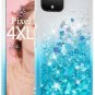 Case for Google Pixel 4 XL TPU Flow Glitter Bling Sparkle Cute Gradient Teal NEW