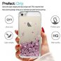 Case for Phone 5S SE/SE 2 w/ 2 Pack Screen Protector Shiny Glitter Girl Women