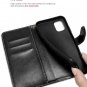 Wallet Case for iPhone 11 Pro Max Durable Crocodile Grain Leather Men Women