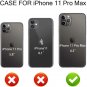 Wallet Case for iPhone 11 Pro Max Lightweight Premium Leather Anti-Scratch Mint