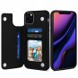 Wallet Case for iPhone 11 Pro Max Card Slot Holder PU Leather Pocket Shockproof