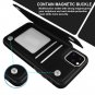 Wallet Case for iPhone 11 Pro Max Card Slot Holder PU Leather Pocket Shockproof