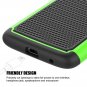 SYONER Shockproof Phone Case Cover for Motorola Moto G7 Play/T-Mobile Green