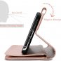 Flip Wallet Case for iPhone 11 Pro Max Luxury Glitter Premium Leather Rose Gold
