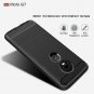AVIDET Moto G7 Case, Lightweight Slim Soft Carbon Fiber TPU Cover with...
