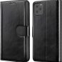 Wallet Case for iPhone 11 Pro with Kickstand Premium Leather Folio Flip Black