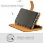 Leather Wallet Case for iPhone 11 Pro Max with Viewing Stand Card Slots Brown