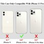 Case for iPhone 11 Pro Wallet Case Detachable Hybrid Protective Slim Hard Shell