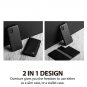 Wallet Case for iPhone 11 Pro Max Detachable Magnetic Vegan Leather Luna Pink