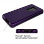 Case for Galaxy S9 Plus Full Body Heavy Duty Hybrid Sturdy Anti-Shock Cover Purp