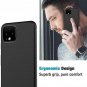 Case for Google Pixel 4 XL w/ Screen Protector Shock Absorption Ultra Slim Black